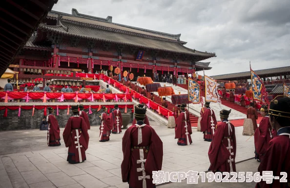 大唐绮丽客近日，剧组在横店影视城取景拍摄，场面宏大引人注目