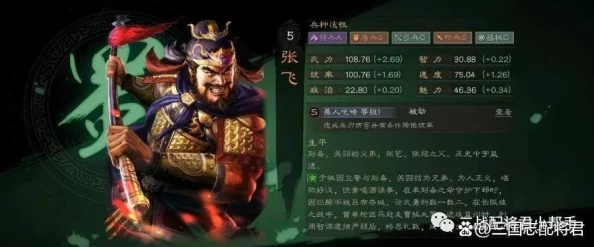 三国志战略版重磅更新：张郃战法全面加强，输出辅助效果显著提升！